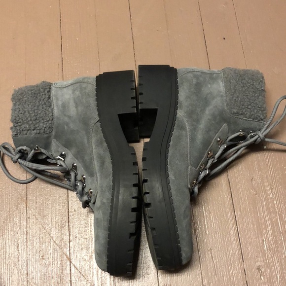 Marc Fisher Hiker Boot Faux Fur - Picture 3 of 8